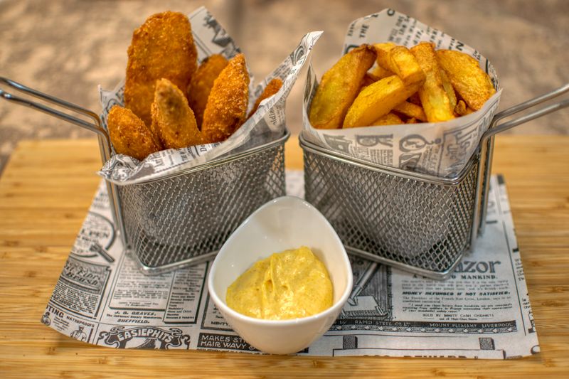 Crispy chicken sandwich — a Wing Snob fan favorite