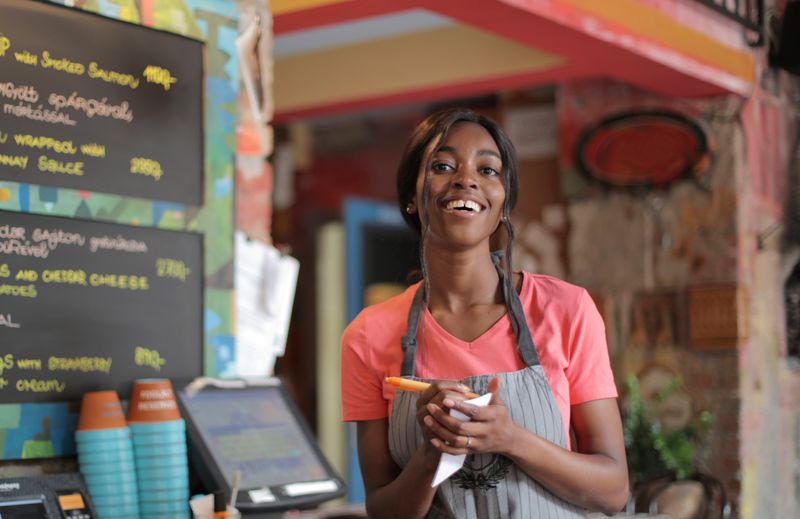 Friendly Wing Snob staff team ready to serve customers